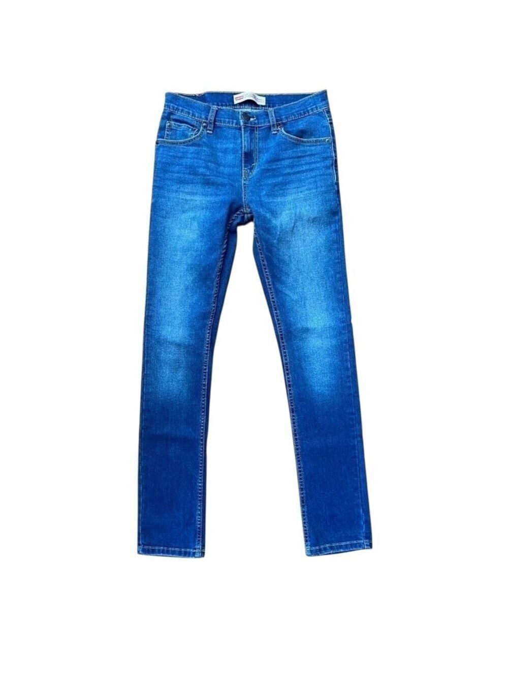 LEVIS 519 Extreme skinny high rise waist blue stretch size 28 or 16 teenager